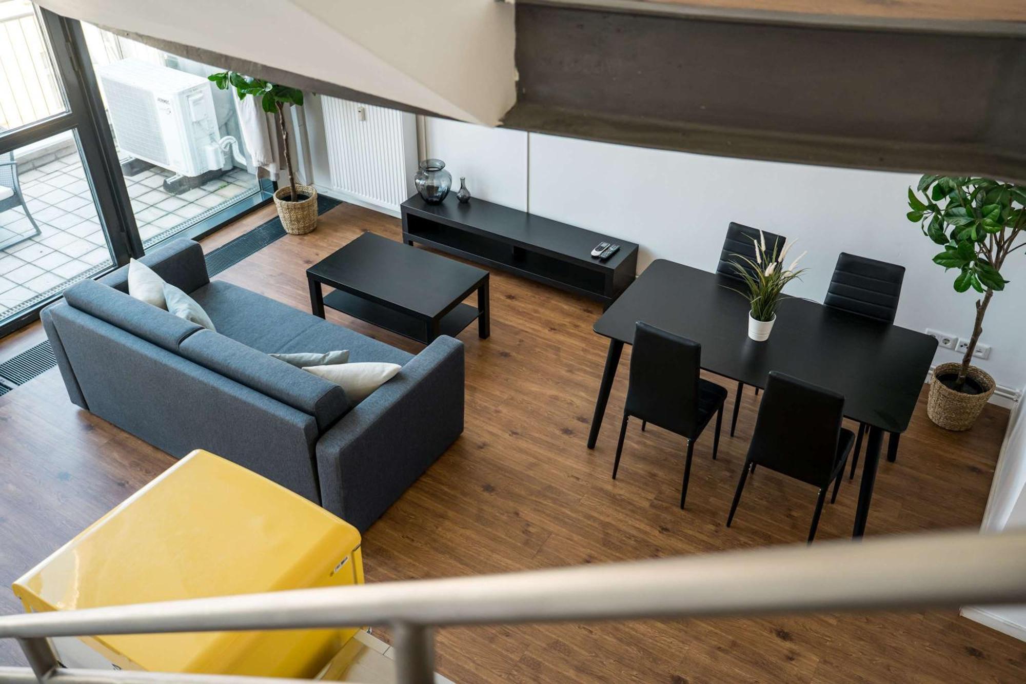 Fantastic Loft With Balcony Apartment
